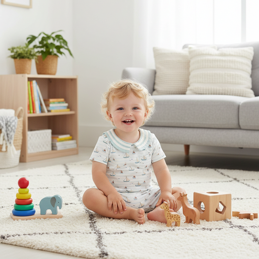 Luxury Mom and Baby Boy Gift Box