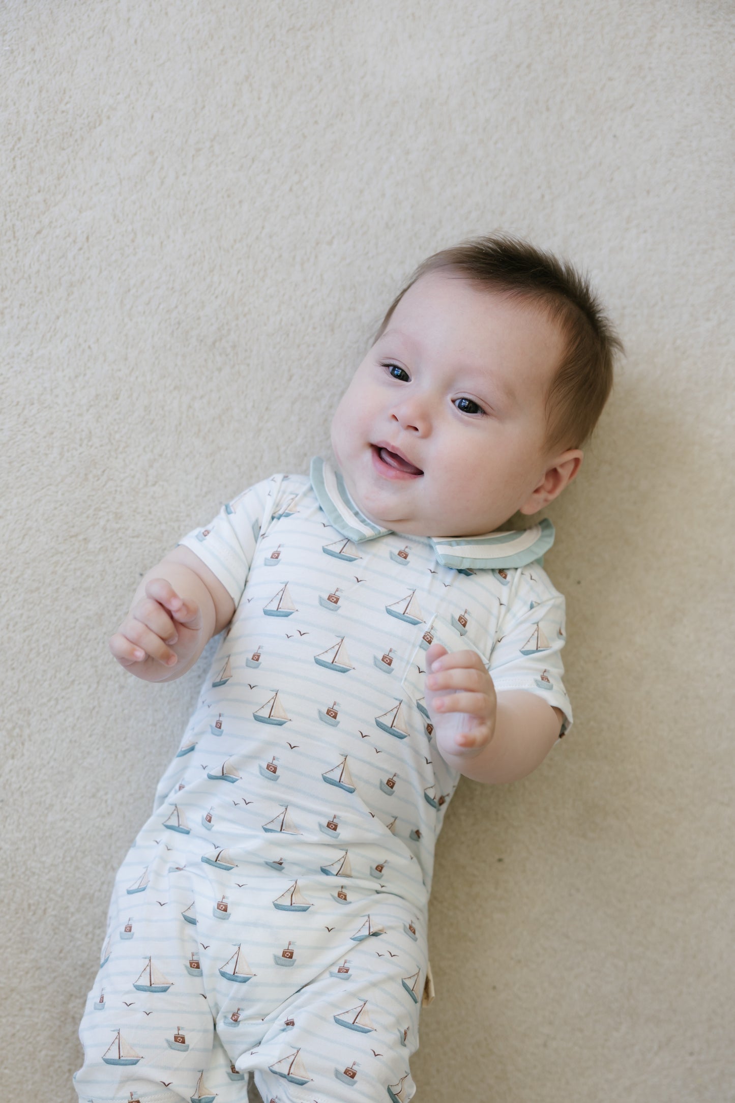 Magnetic Little Sailor Romper