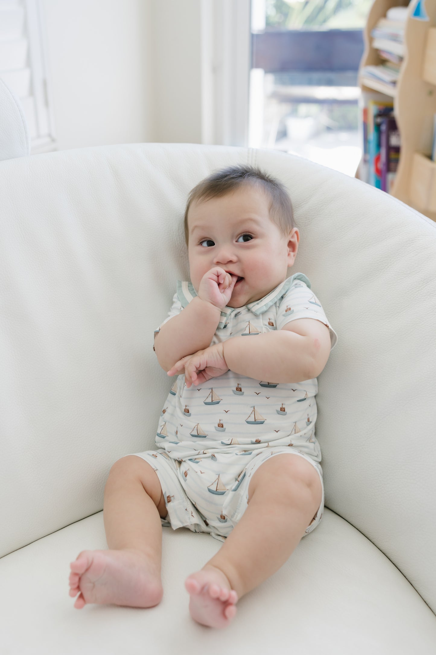 Magnetic Little Sailor Romper