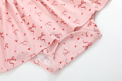 Magnetic Little Bow Baby Dress