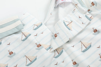Magnetic Little Sailor Romper