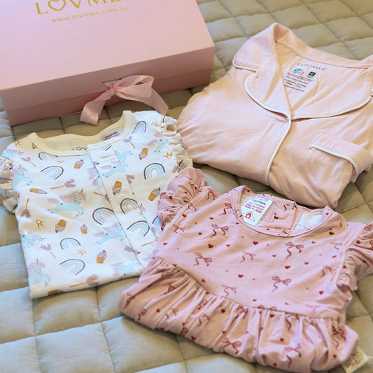 Luxury Mom and Baby Girl Newborn Gift Box