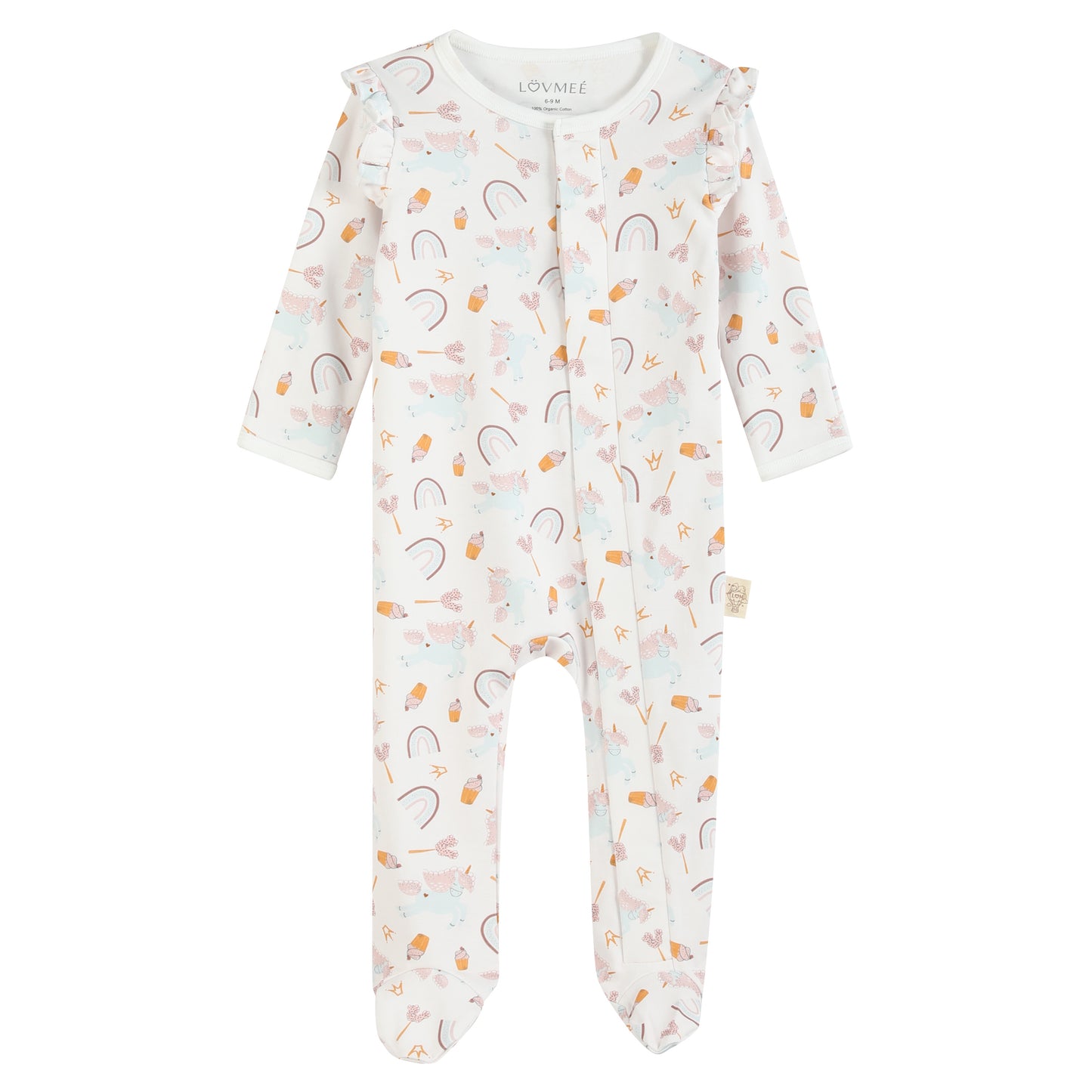 Magnetic Pastel Dreams Unicorn Growsuit