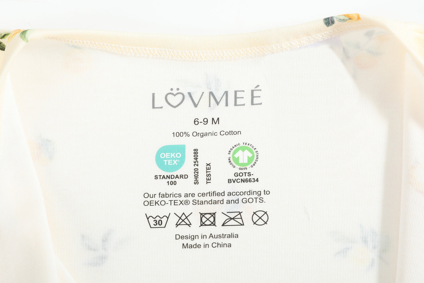 Magnetic Little Lemon Growsuit