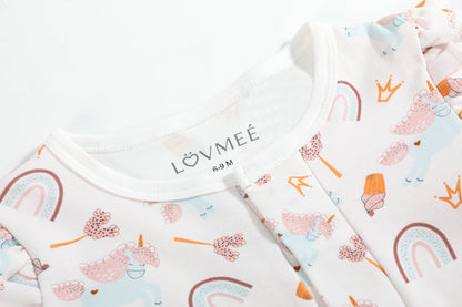 Magnetic Pastel Dreams Unicorn Growsuit
