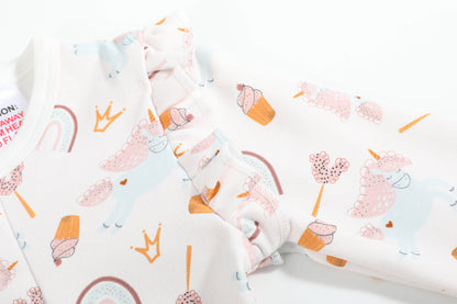 Magnetic Pastel Dreams Unicorn Growsuit