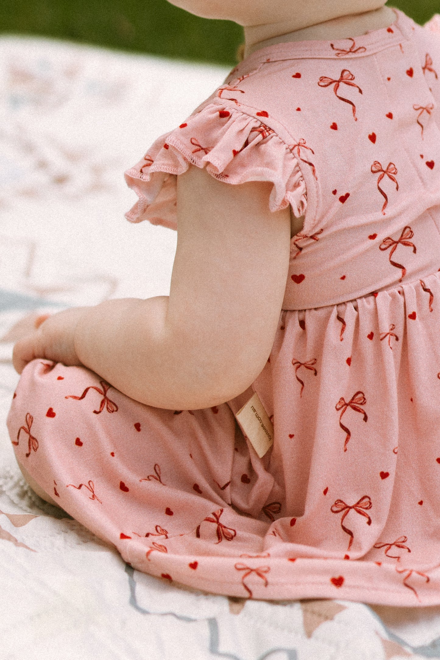 Magnetic Little Bow Baby Dress