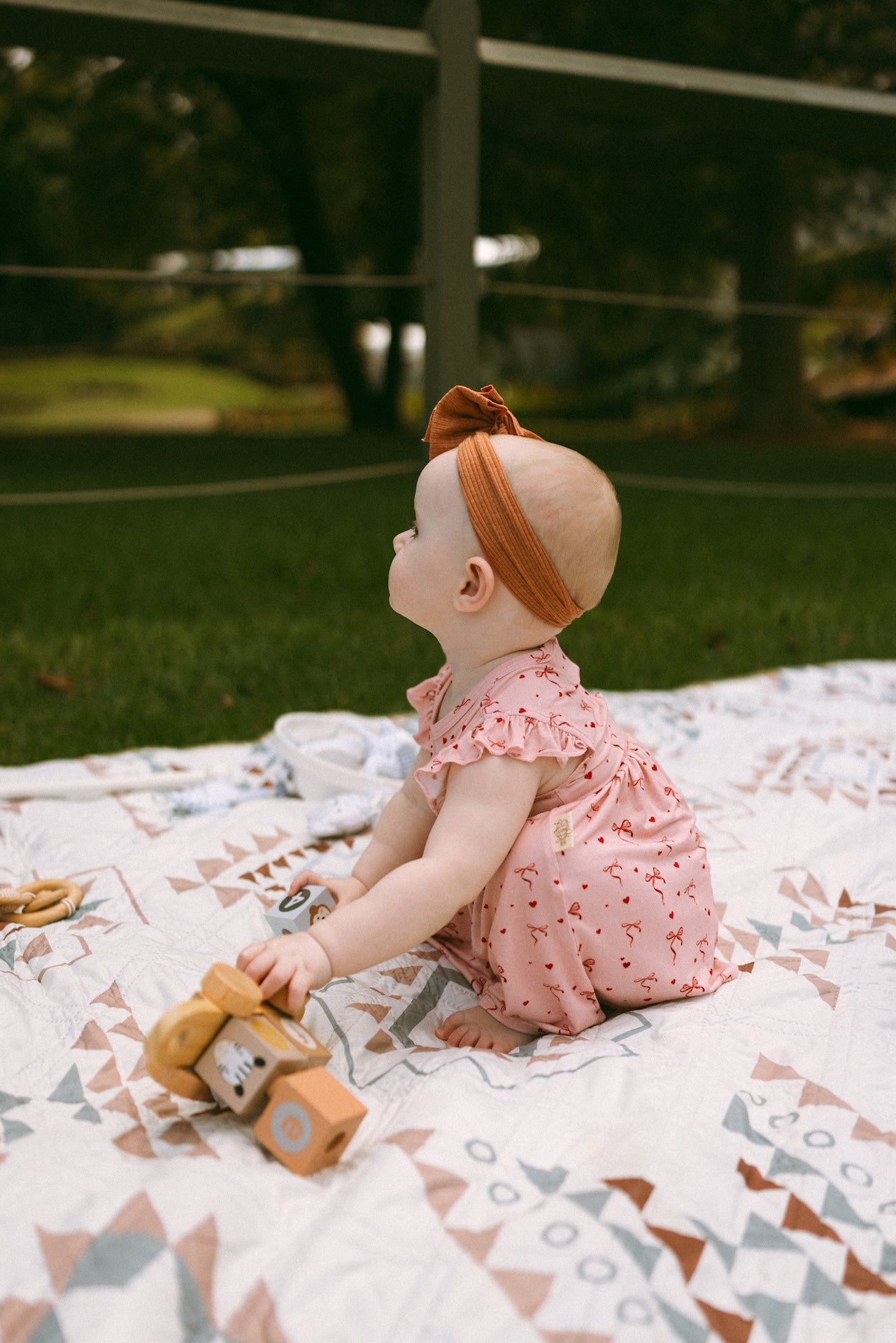 Magnetic Little Bow Baby Dress