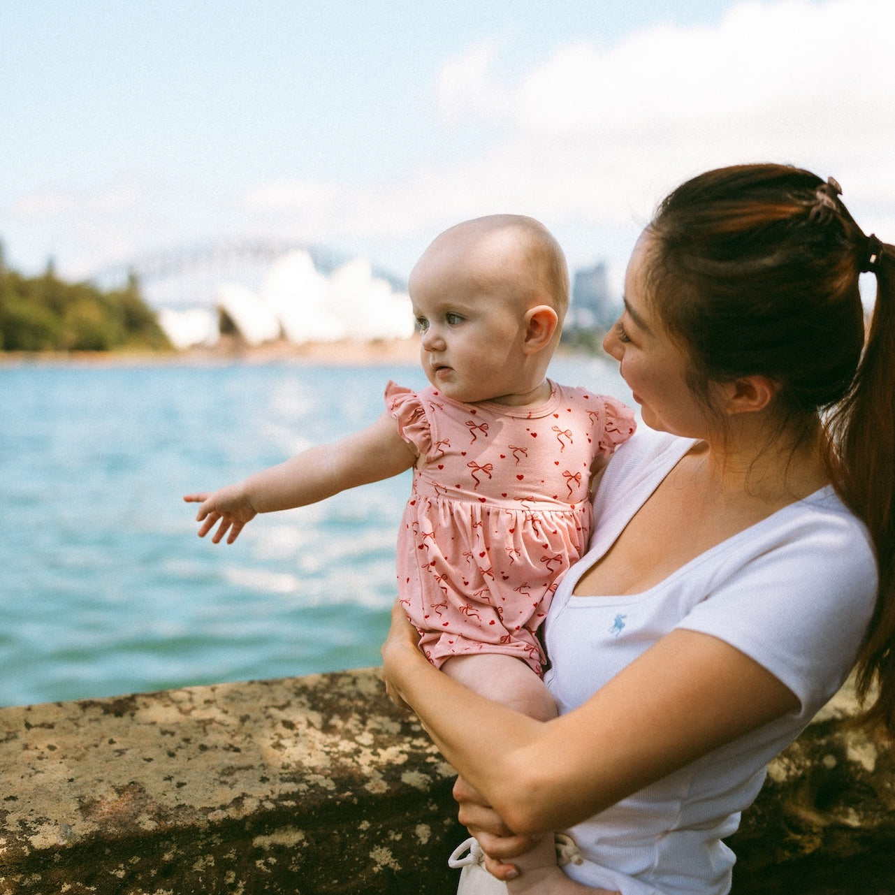 Magnetic Little Bow Baby Dress
