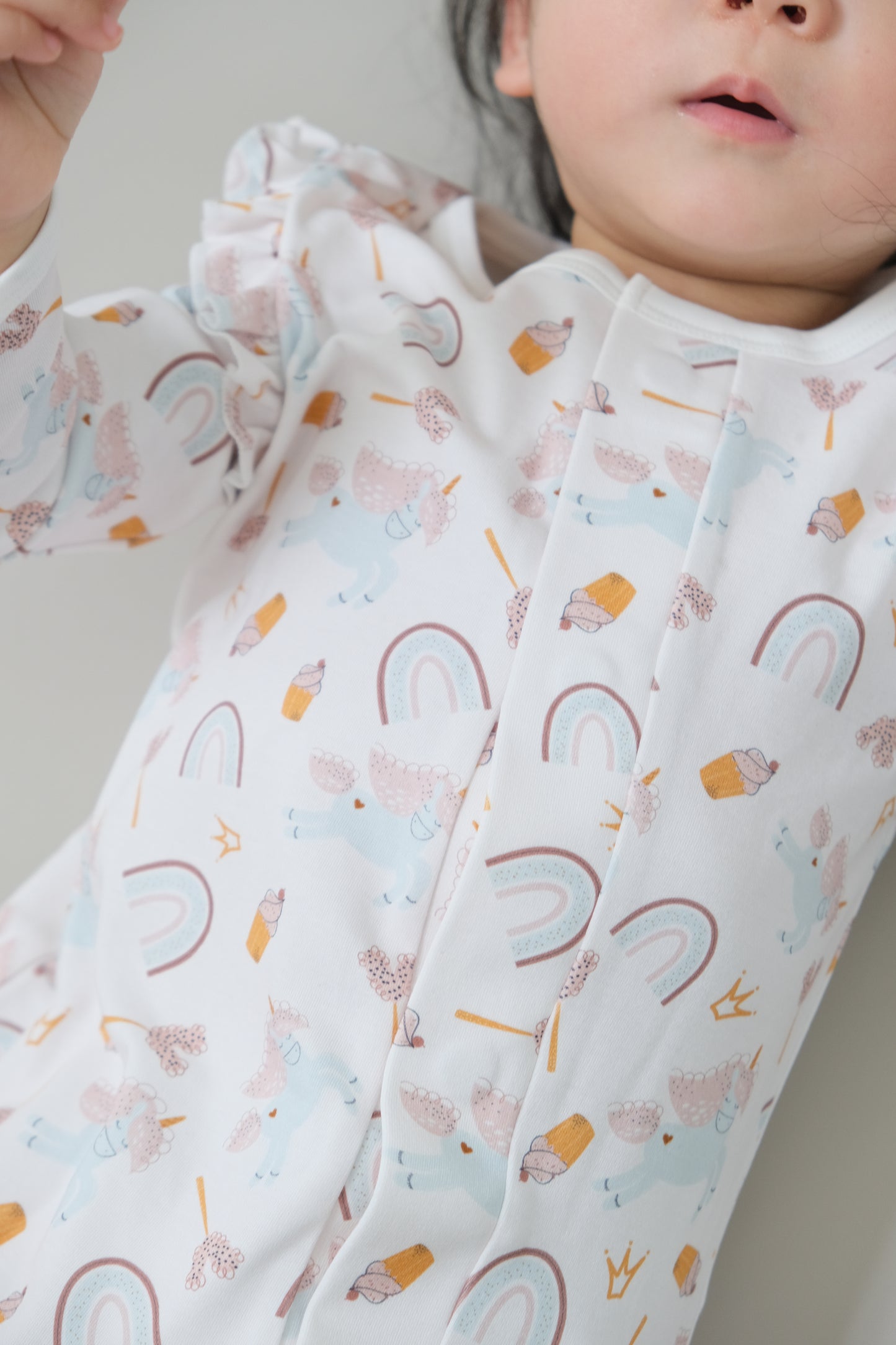 Magnetic Pastel Dreams Unicorn Growsuit