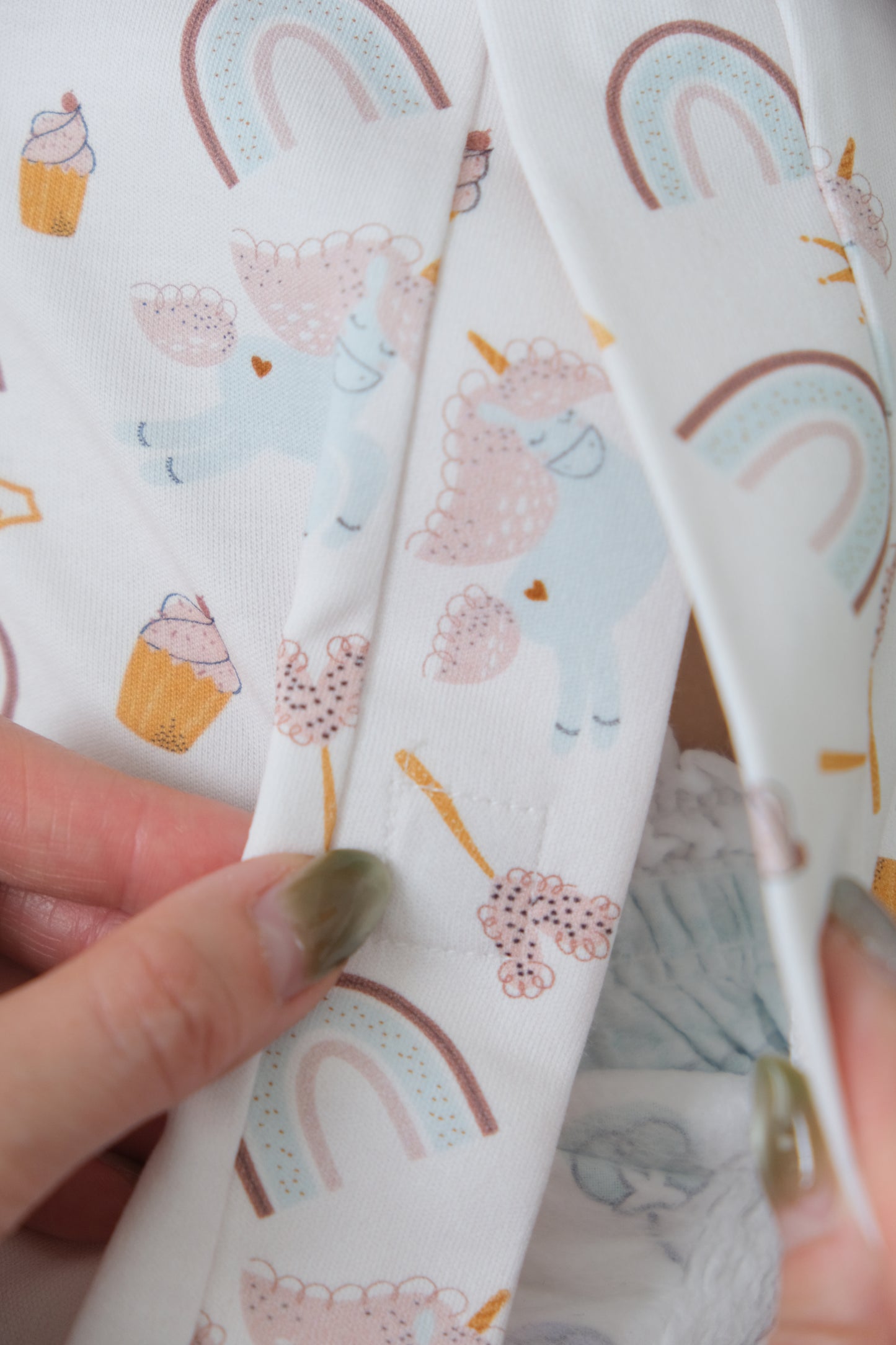 Magnetic Pastel Dreams Unicorn Growsuit