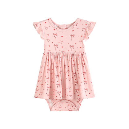 Magnetic Little Bow Baby Dress