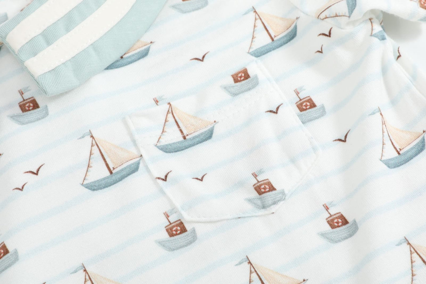 Magnetic Little Sailor Romper