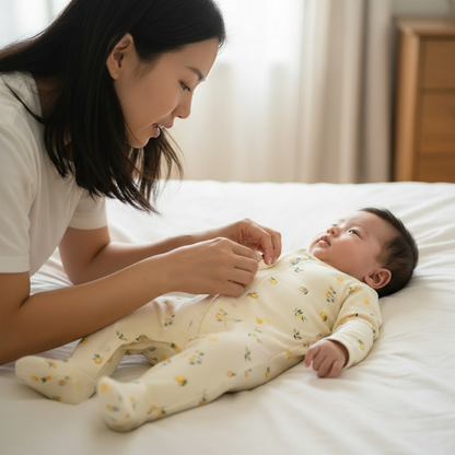 Magnetic Little Lemon Growsuit